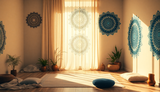 Elevate Your Space: Infusing Spiritual Serenity with Mandala Designs